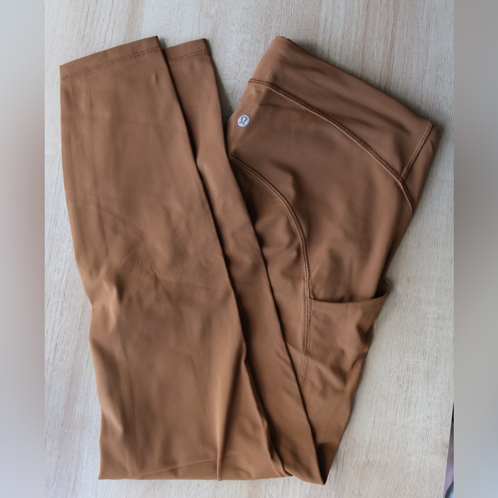 lululemon athletica High-Rise Capri Leggings in Rust